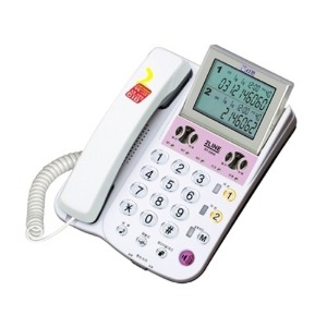 63671) 알티폰유선전화기 RT-2000 (2국선/발신번호표시)