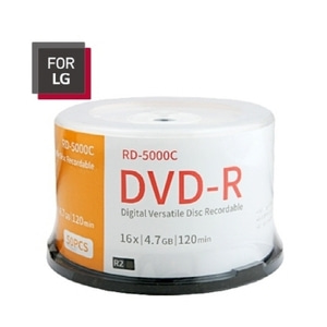 19634) LG DVD-R (벌크/4.7GB/50장)