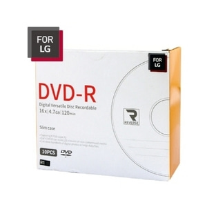 19631) LG DVD-R (슬림1P/4.7GB/10장)