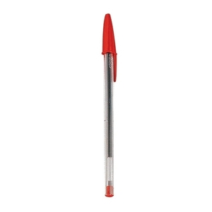24752) 크리스탈빅볼 빨강색 (1.0mm/1다스/12자루)