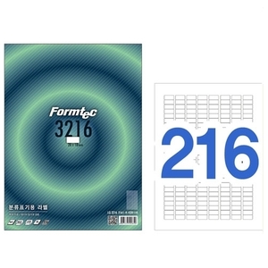 12208) 분류표기용라벨 LQ3216 (216칸/20매/20*10)